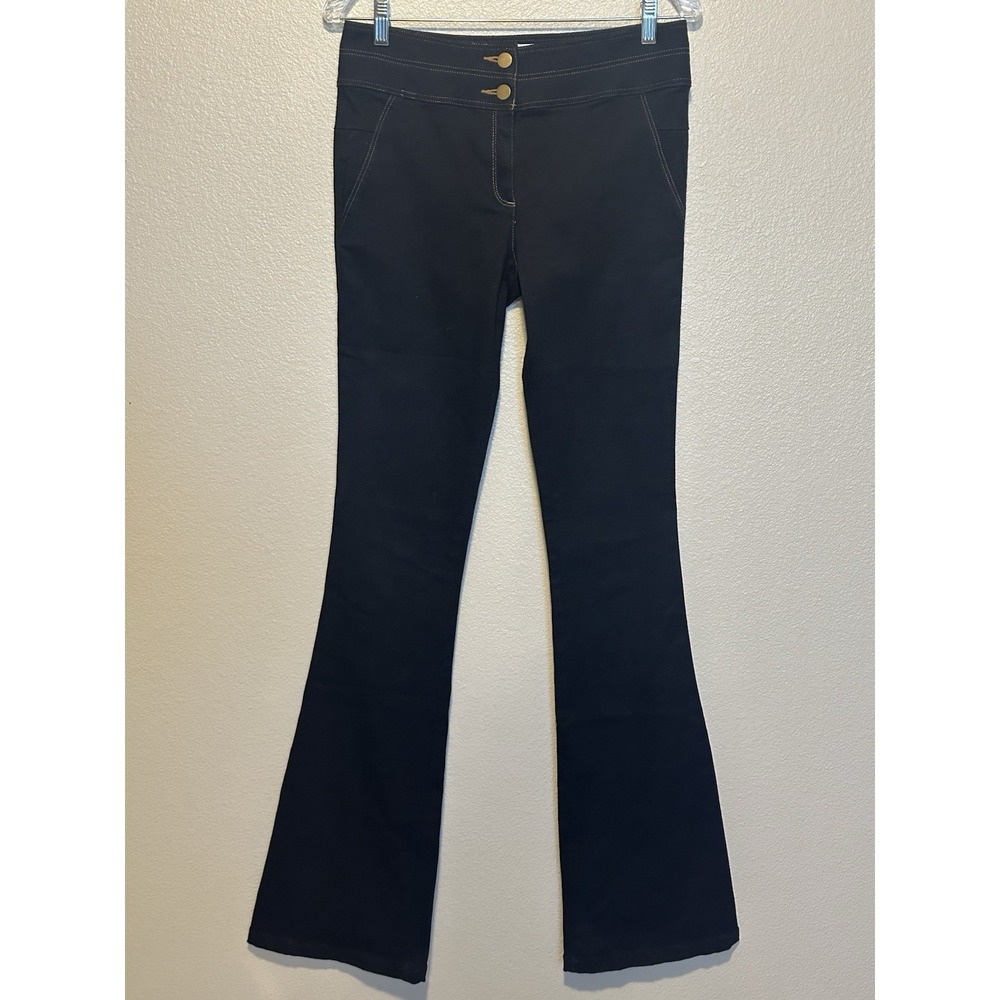 VERONICA BEARD Skinny Flare sz. 6/30Wx36L Womens Mid Rise Stretch Jeans Indigo